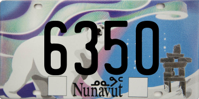 NU license plate 6350