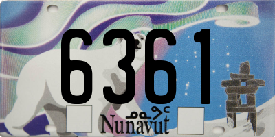 NU license plate 6361