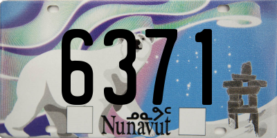 NU license plate 6371