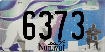 NU license plate 6373