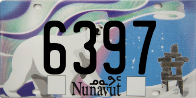 NU license plate 6397