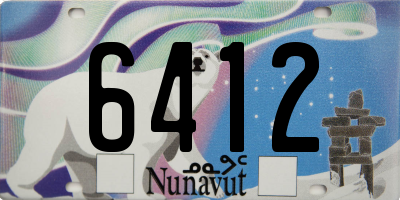 NU license plate 6412