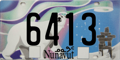 NU license plate 6413