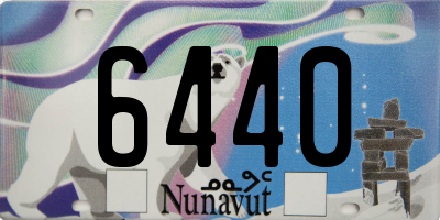 NU license plate 6440