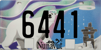 NU license plate 6441