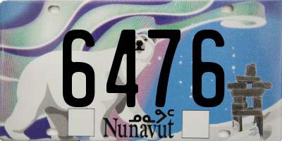 NU license plate 6476