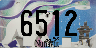 NU license plate 6512