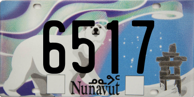 NU license plate 6517