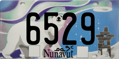 NU license plate 6529