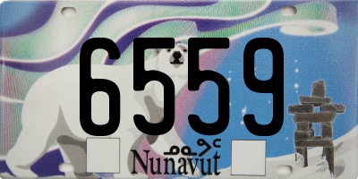 NU license plate 6559