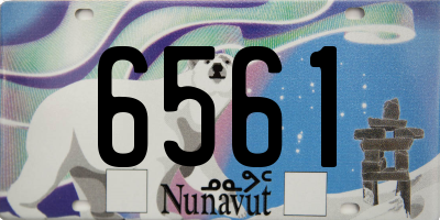 NU license plate 6561