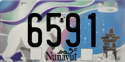 NU license plate 6591