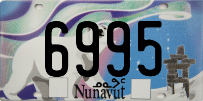 NU license plate 6995