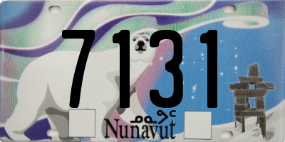 NU license plate 7131