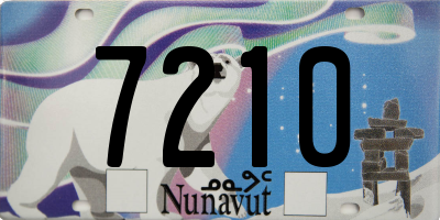 NU license plate 7210