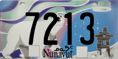 NU license plate 7213