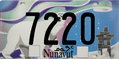 NU license plate 7220