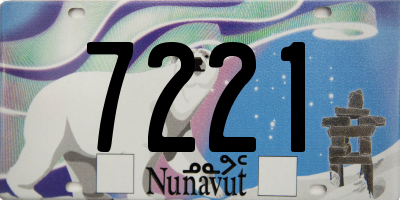 NU license plate 7221