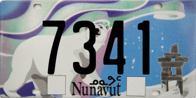 NU license plate 7341