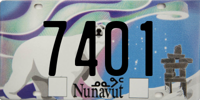 NU license plate 7401