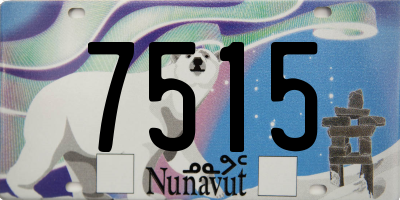 NU license plate 7515