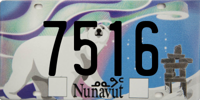 NU license plate 7516