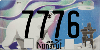 NU license plate 7776