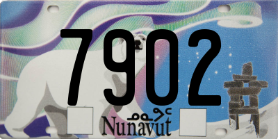 NU license plate 7902