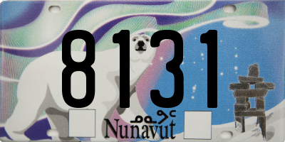 NU license plate 8131