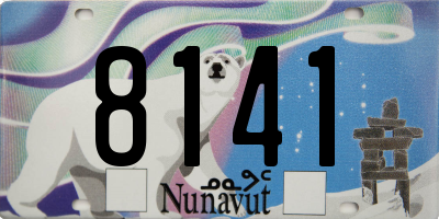 NU license plate 8141