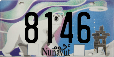 NU license plate 8146