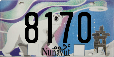 NU license plate 8170