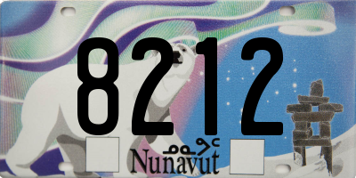 NU license plate 8212