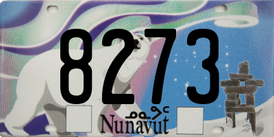 NU license plate 8273