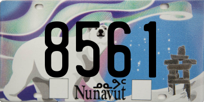 NU license plate 8561