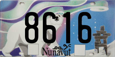 NU license plate 8616