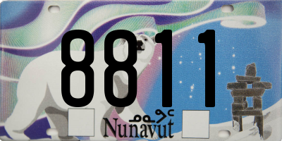 NU license plate 8811