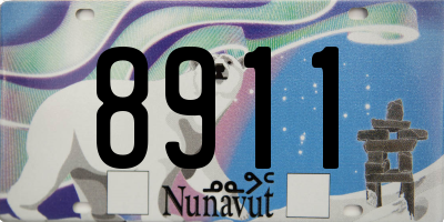 NU license plate 8911