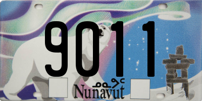 NU license plate 9011