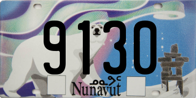 NU license plate 9130