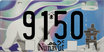 NU license plate 9150