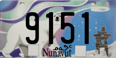 NU license plate 9151