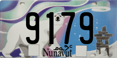 NU license plate 9179