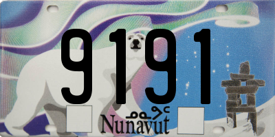 NU license plate 9191