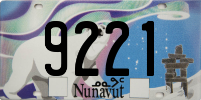 NU license plate 9221