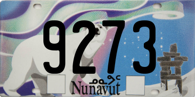 NU license plate 9273