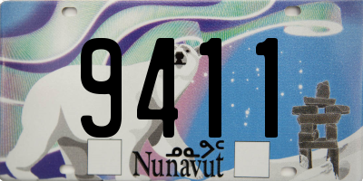 NU license plate 9411