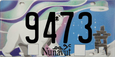 NU license plate 9473