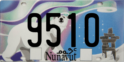 NU license plate 9510