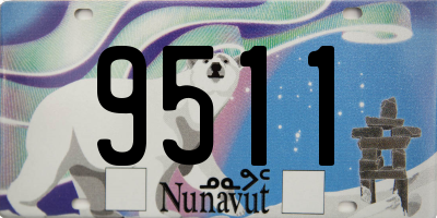 NU license plate 9511